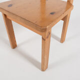 Set of 6 pine chairs by Roland Wilhelmsson for Karl Andersson & Söner Sweden 1960
