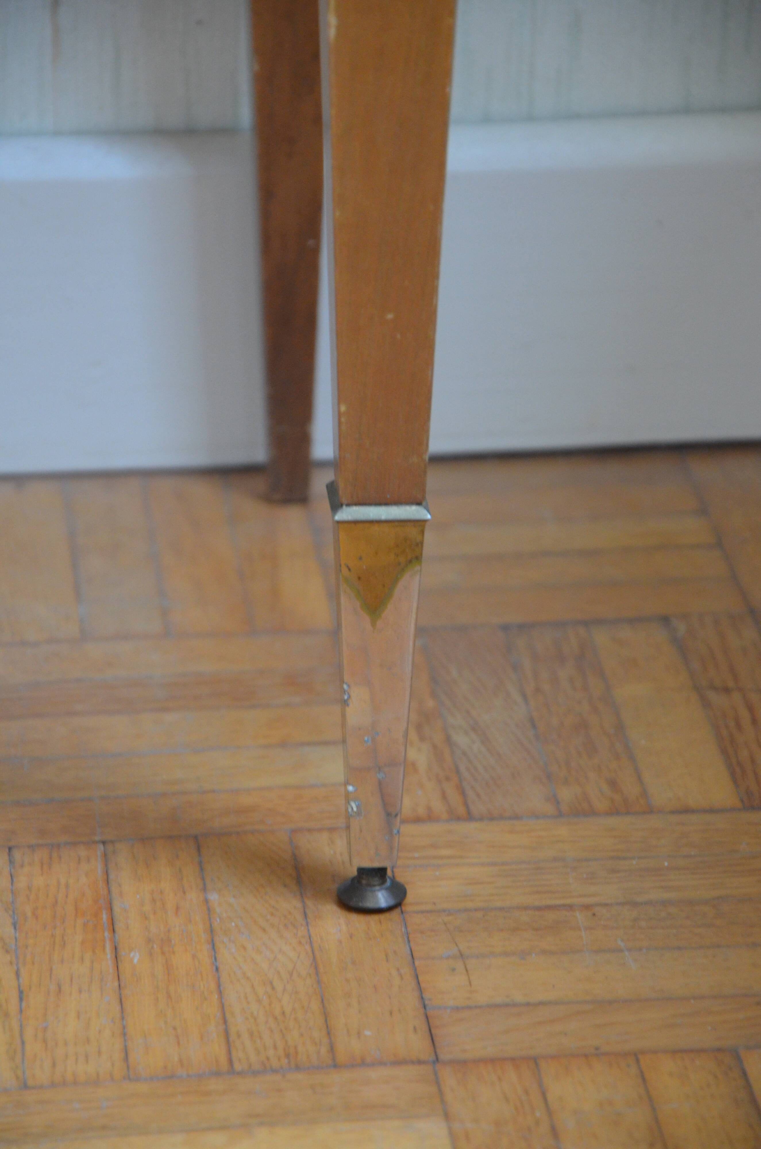 Lacquered wooden bedside