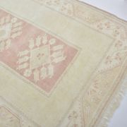 Tapis vintage neutre noué à la main sku 3591