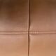 Togo Sofa in Brown leather attributed to Michel Ducaroy for Ligne Roset.