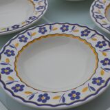 6 Ceraminter Italy soup plates