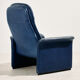 Fauteuil en cuir Ds 50 et ottoman par De Sede, ensemble de 2