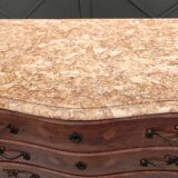 Old curved chest of drawers Louis XV style