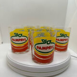 6 juice glasses pampril