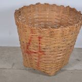Woven bamboo basket