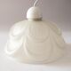 Antique satin glassware pendant lamp