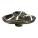 Plat tripartite, acier inoxydable,Georg Jensen, Danemark 1970s