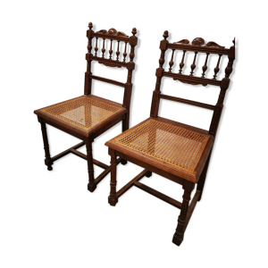 Paire de chaises Napoléon