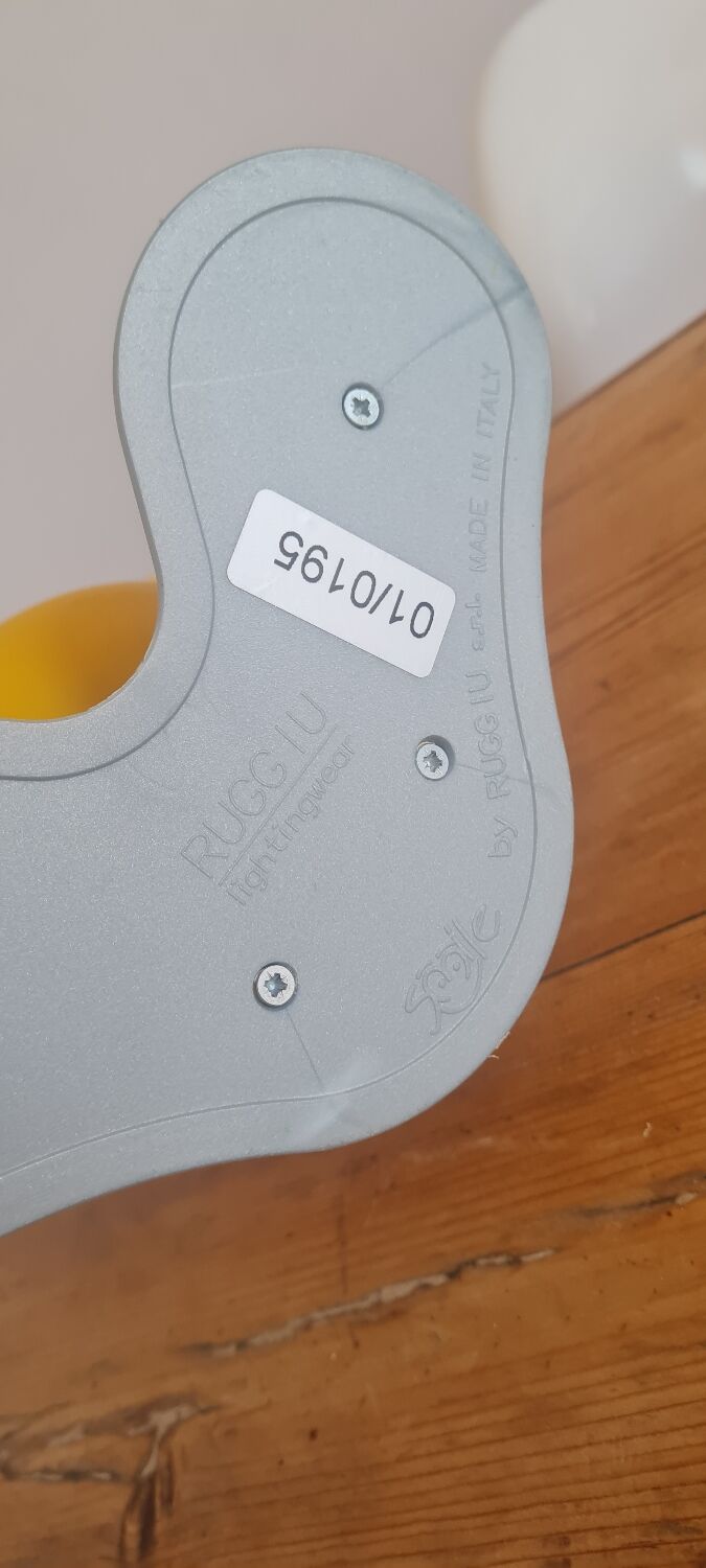 Smile lamp by ruggui italy 1990