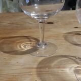 4 verres ballons en cristal