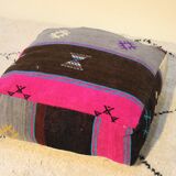 Pouf in Moroccan cotton