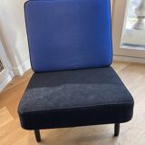 Fauteuil lounge Noir Domus Alf Svensson