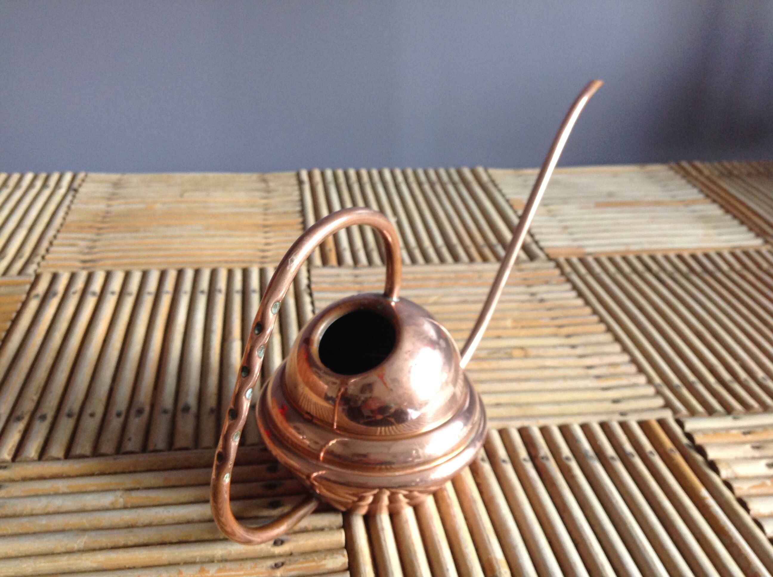 Copper watering can