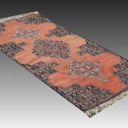 Oriental carpet Iran Senneh: 1.57 x 0.70 metres