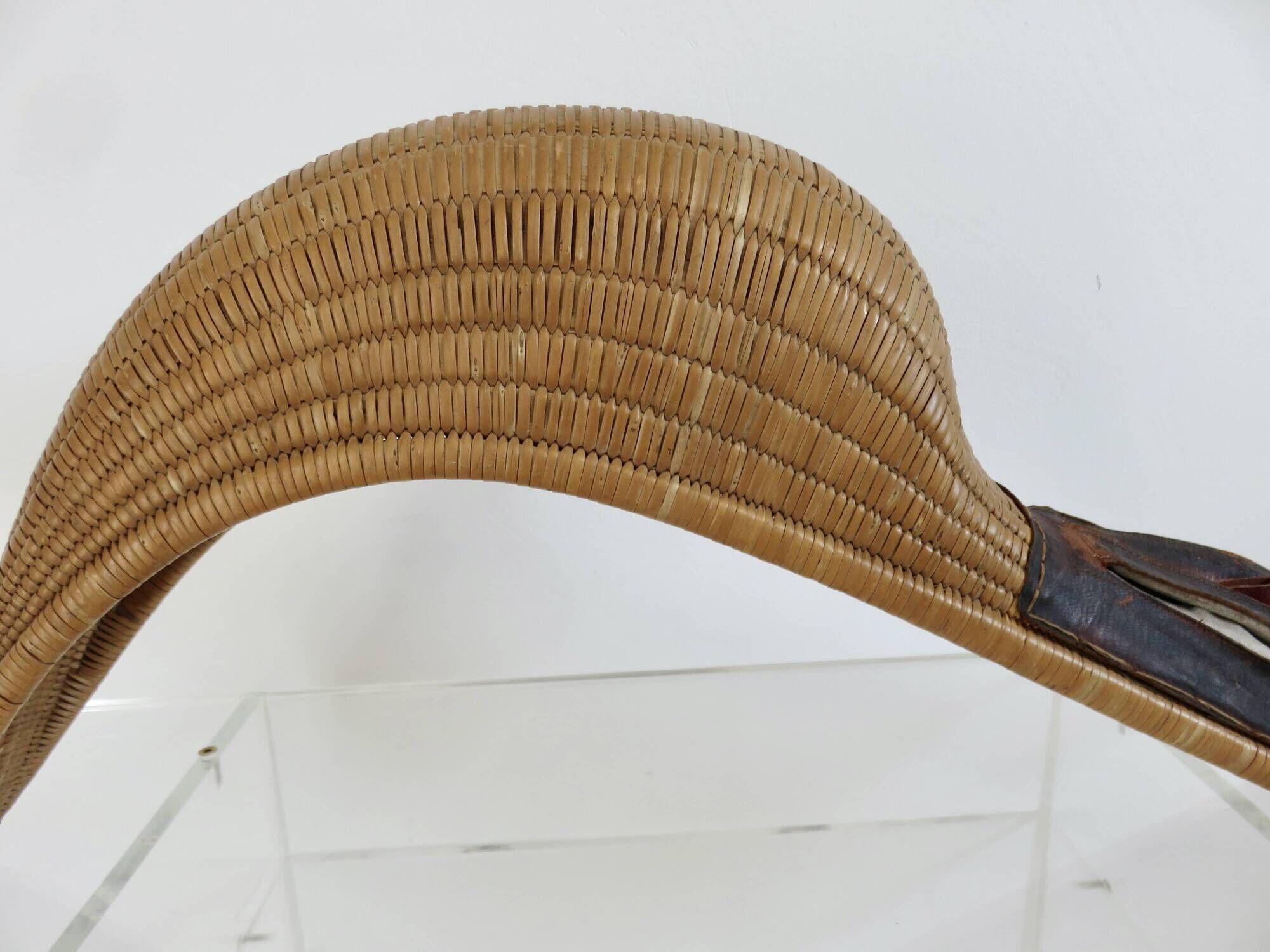 Old chistera, large glove, 64cm, Basque Country, jai alai, cesta punta