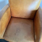 Fauteuil en cuir