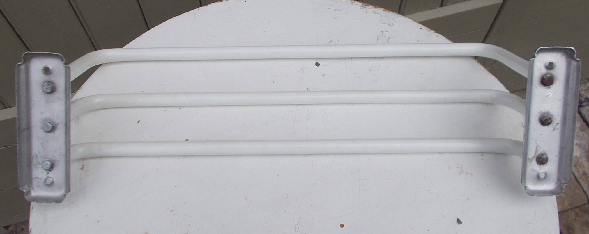 Art Deco wall-mounted towel rack