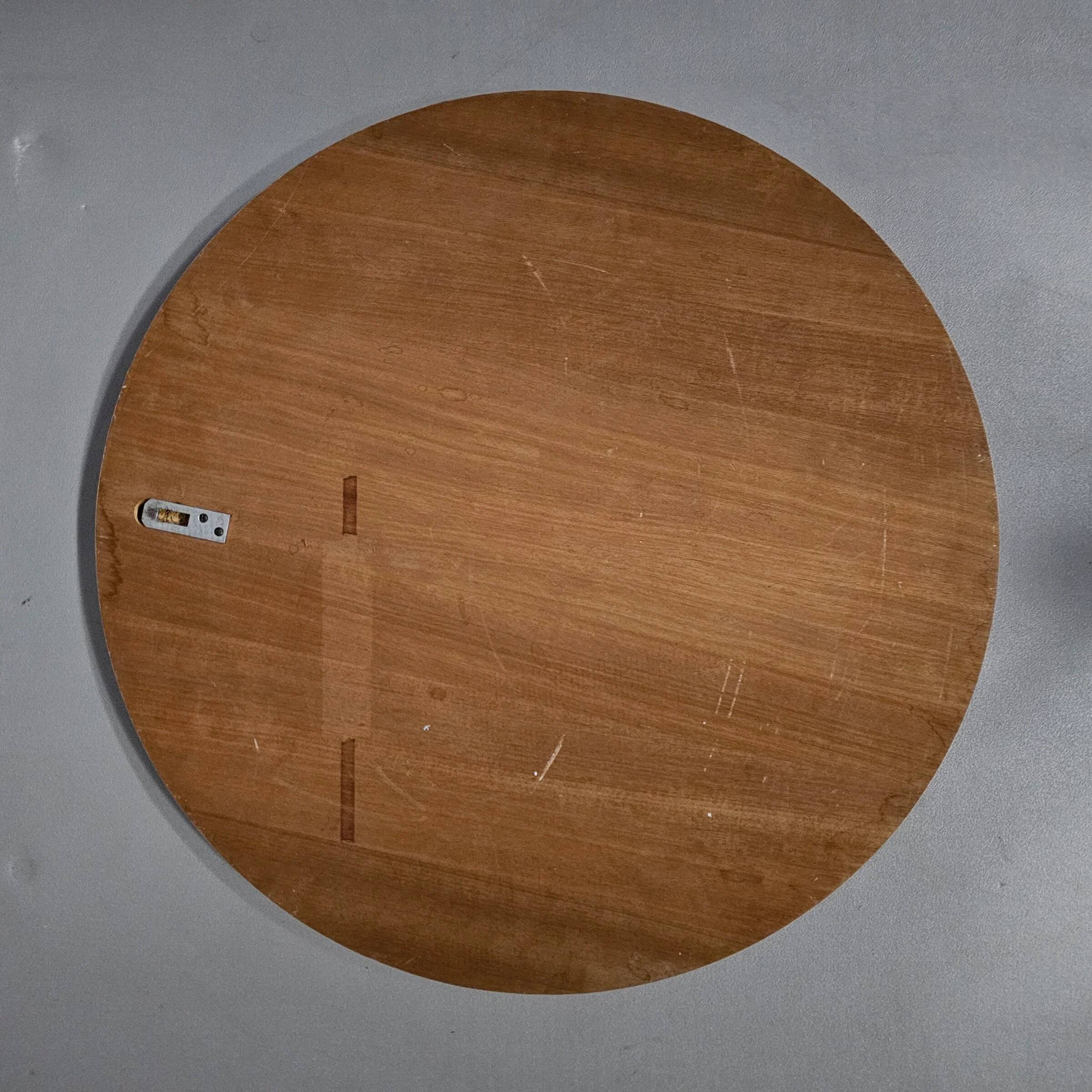 Miroir rond du milieu du siècle des années 1960