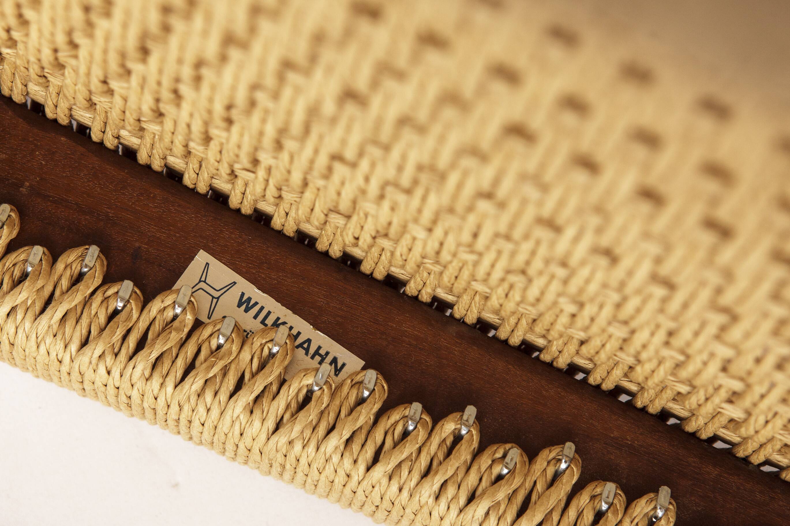 2 of 16 Teak Dining Chairs by Georg Leowald for Wilkhahn, Germany