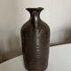 potter's pitcher vase in sandstone turned with coil Puisaye 1970