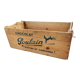 Wooden chocolate poulain case 1950