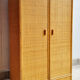 Bamboo wardrobe, rattan, vintage, 60s wardrobe