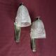 Pair of art deco period wall lamps