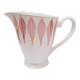 Pot à lait rose et or