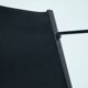 Radboud van Beekum black postmodern cube chair fm62, The Netherlands, 1981