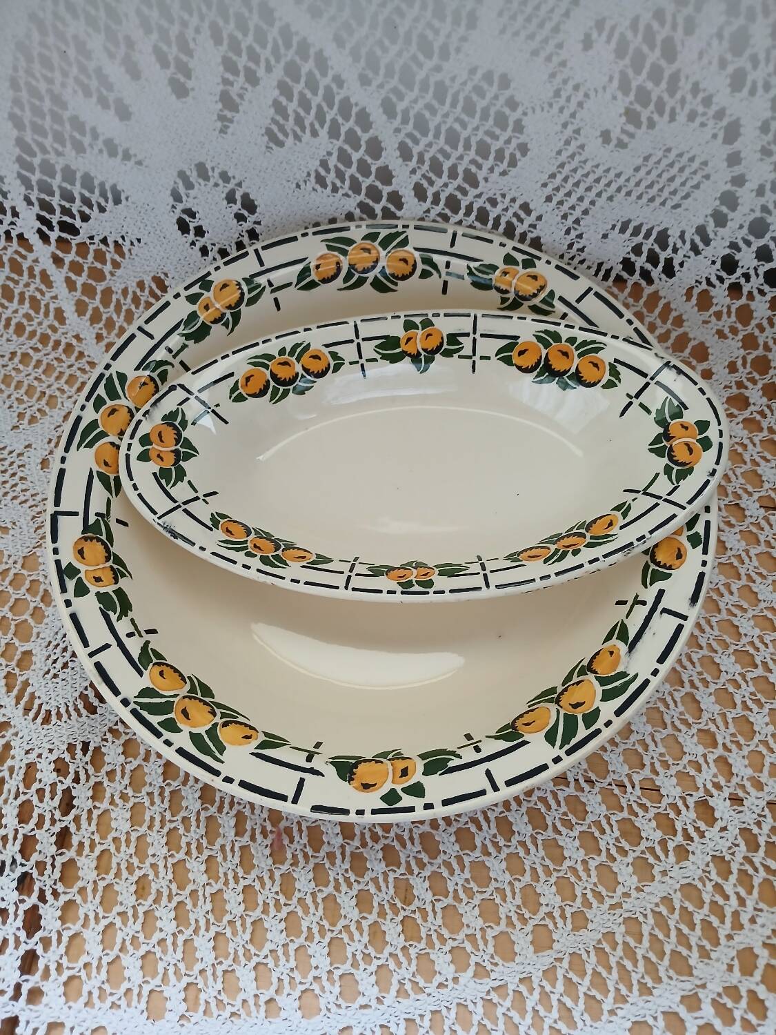 2 old dishes "Normandy" New Galleries