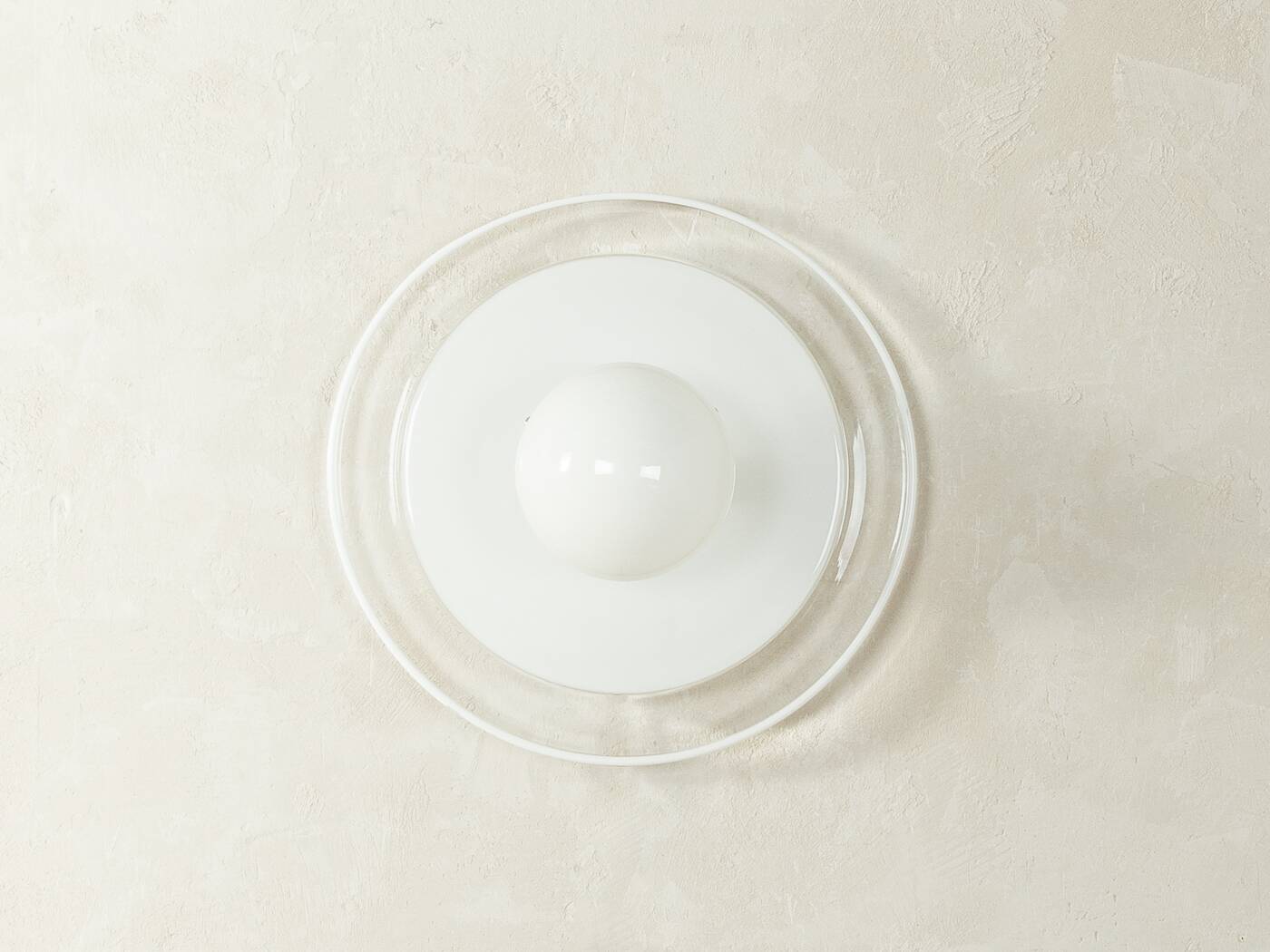 AV Mazzega | Carlo Nason wall and ceiling lamp, Murano glass, 1980s