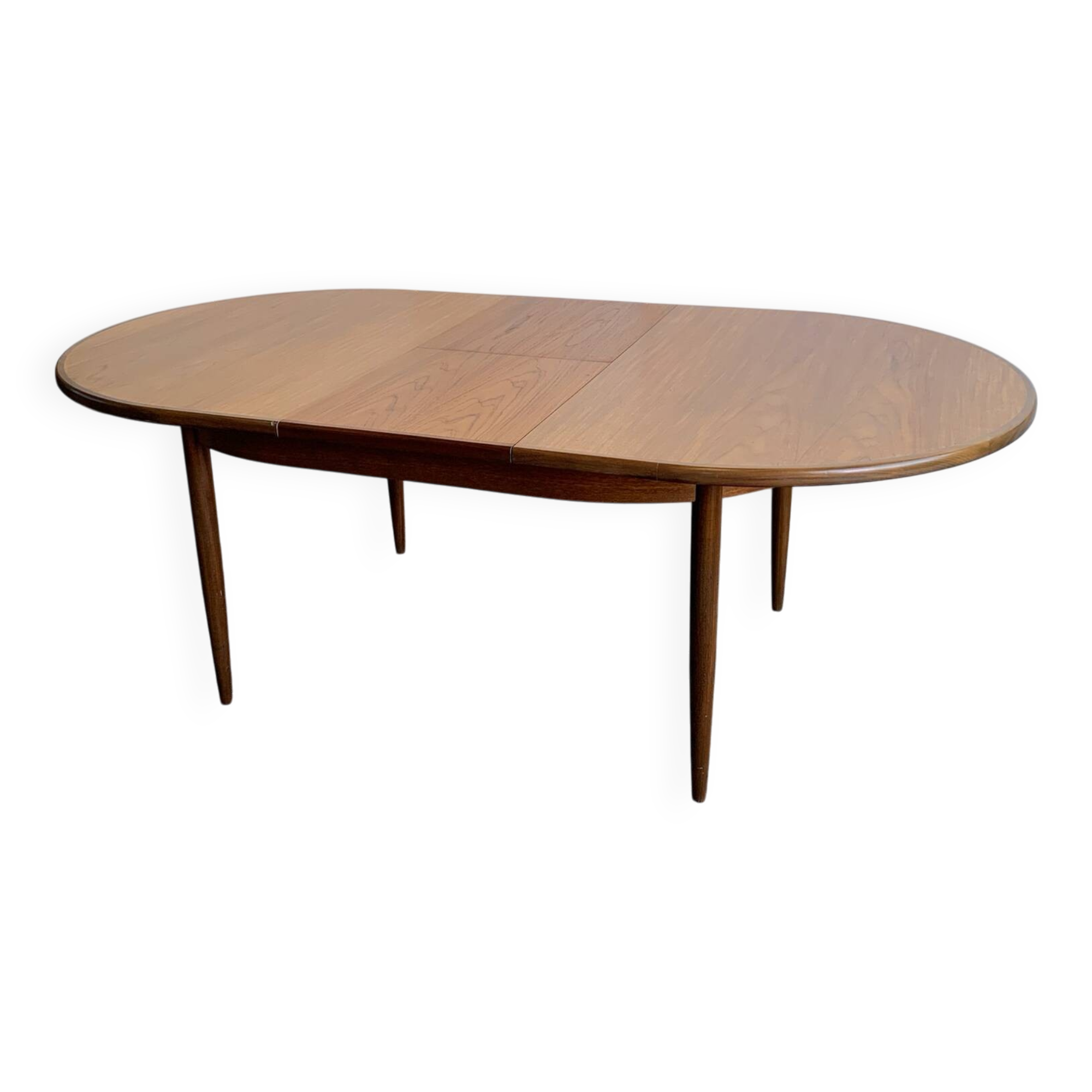 Vintage Scandinavian style teak dining table