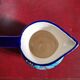 Cloisonné enamel tea service from Longwy in excellent condition.