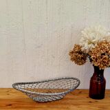 Vintage metal fruit basket