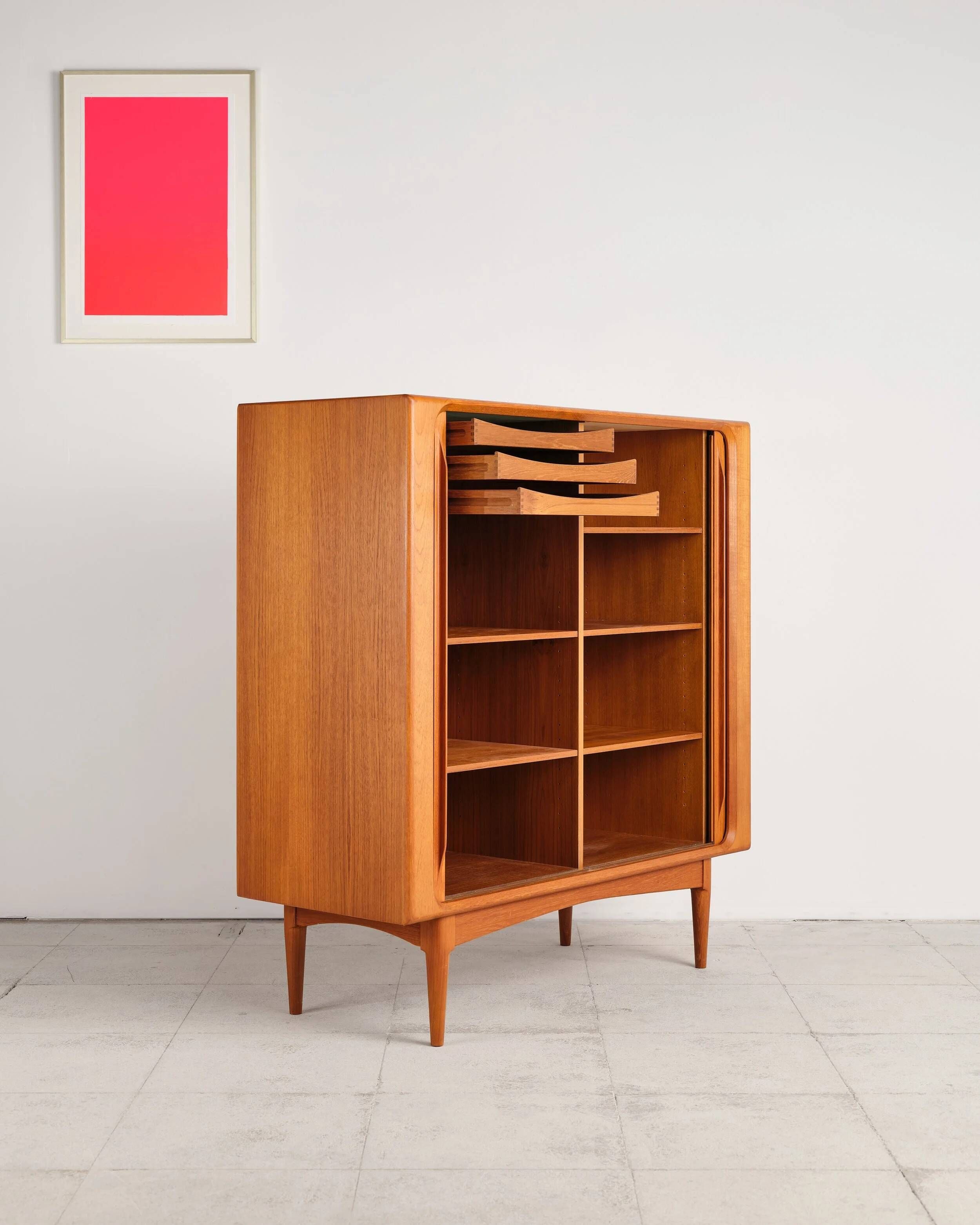 Teak sideboard, Bernhard Pedersen & Søn, Denmark, 1960s
