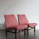 Set of two Italian Side Chairs, 1950s