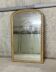 Antique Louis Philippe mirror with gilded gadroons - 173 x 110 cm