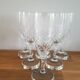 Crystal flutes with a silver rimmed foot