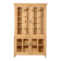 Library/sideboard in raw wood
