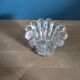 Crystal candle holder molded glass Dp 072292