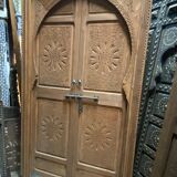 Porte bleu