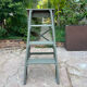 Wooden painter's stepladder
