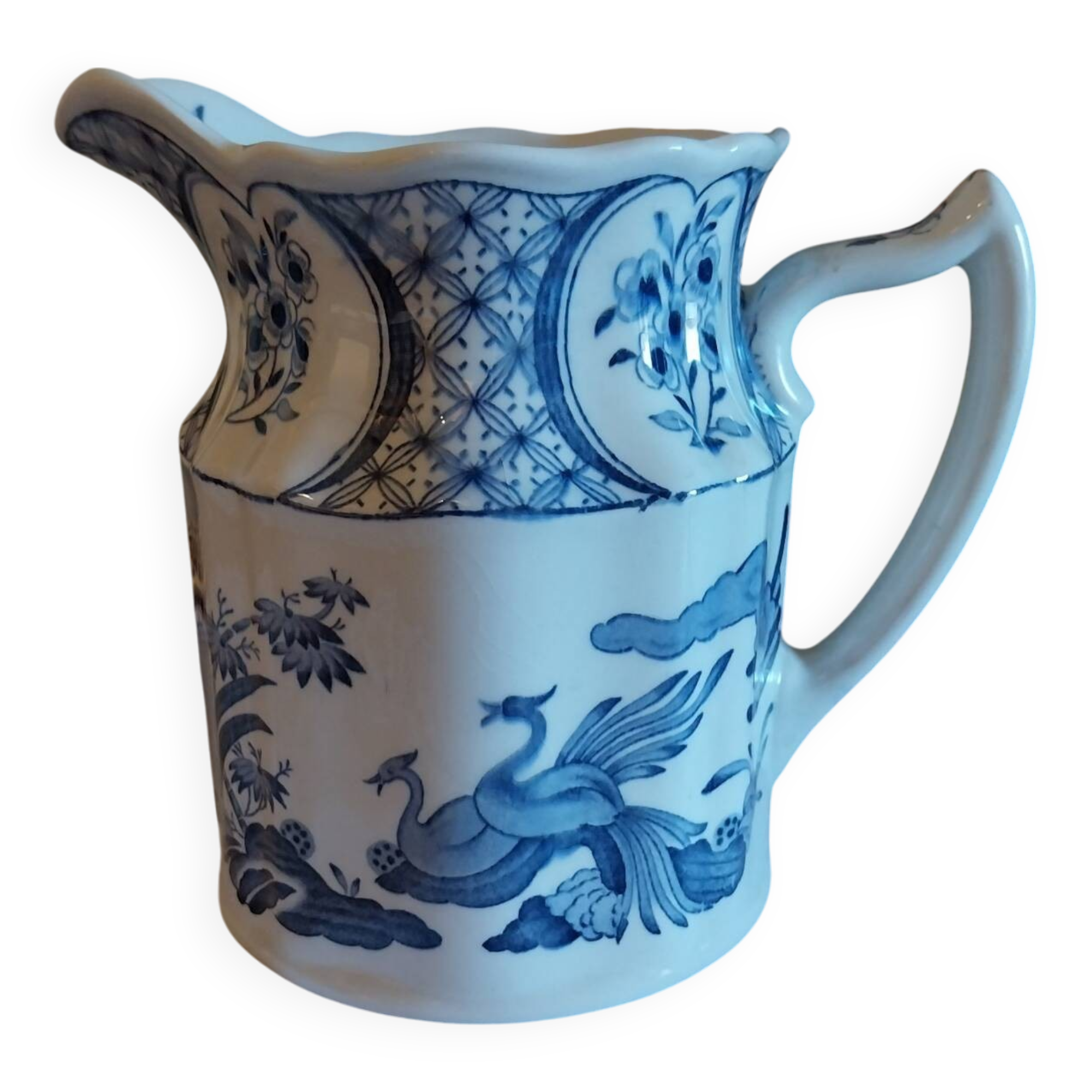 Pichet, pot à lait anglais Victorian Furnival Old Chelsea