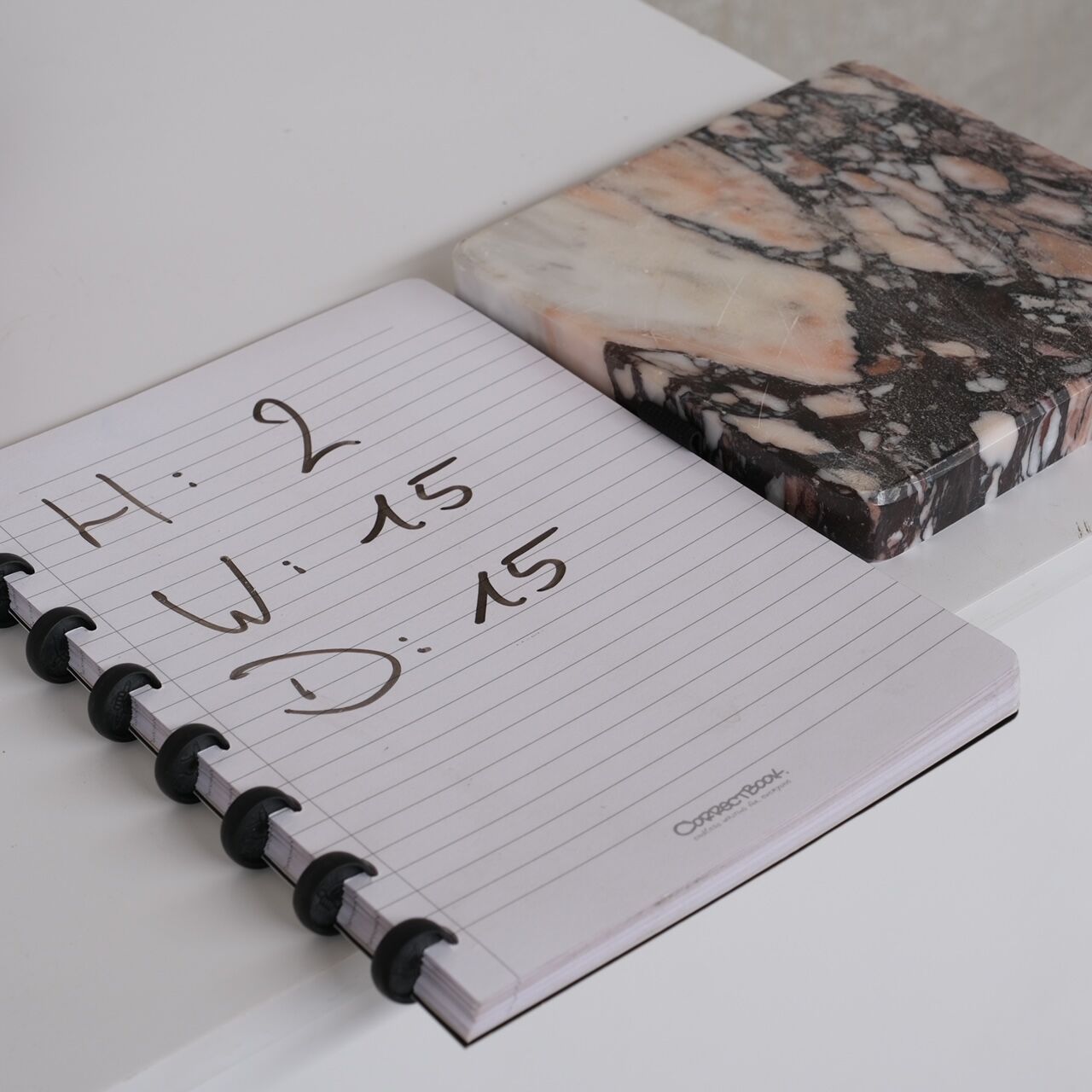 Marble italian mid-century platter or coaster