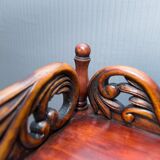 Victorian style ornate carved folding table, 1920s