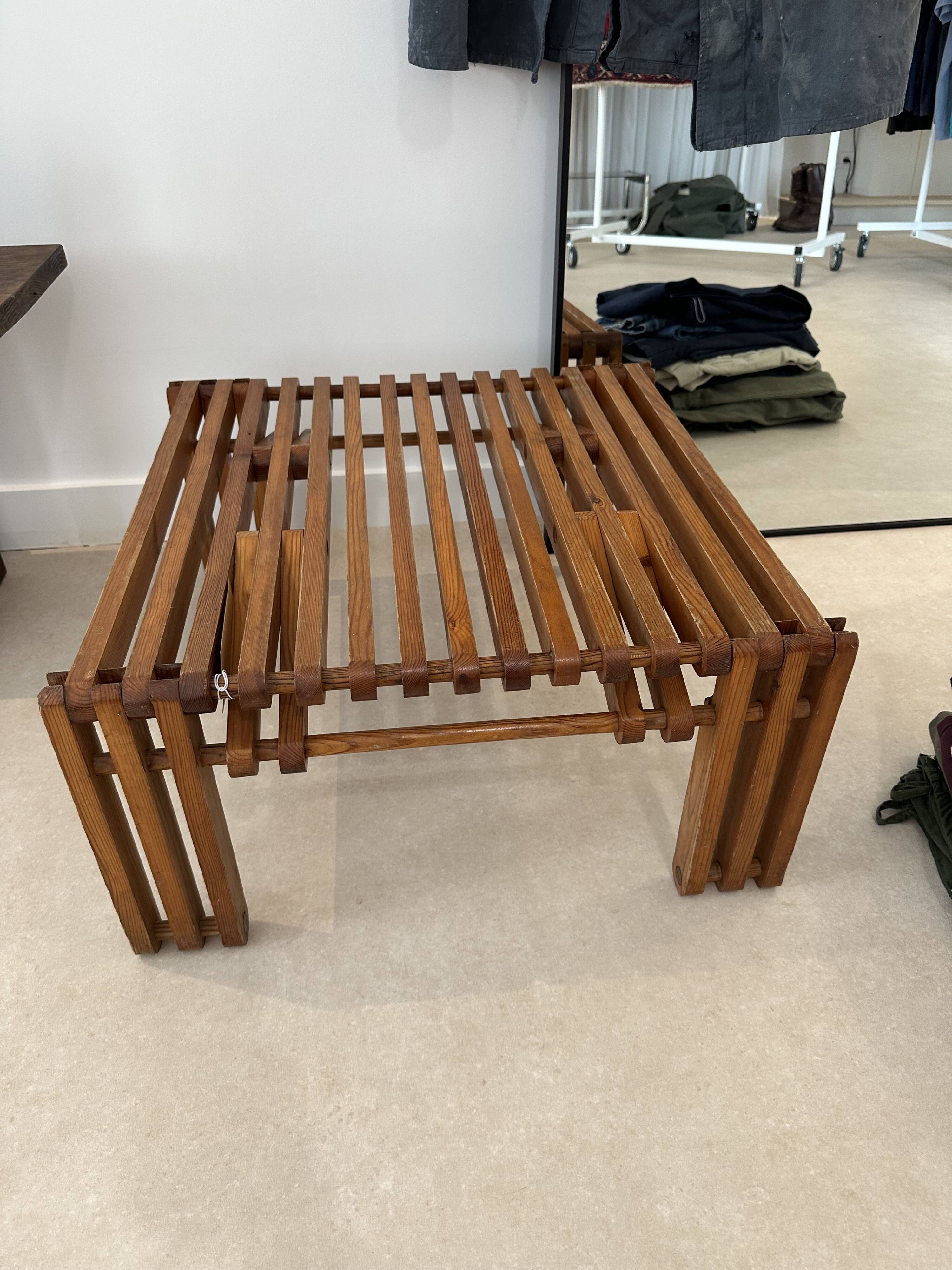 Jean Michel Chaudeurge, table basse pour Bruynzell