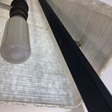 Maison Arlus floor lamp in metal brass and perspex