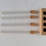 Soliflore in glass tubes