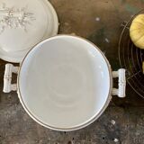 Porcelain soup bowl Alfred Hache & Cie