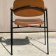 Eugen Schmidt armchair, Coraline cognac model for Airborn 1960.